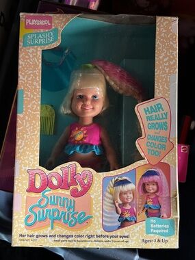 Playskool Dolly Sunny Surprise Doll - Pink & Blonde Hair